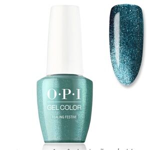 🎄 OPI GelColor - Tealing Festive 0.5 oz - #HPP03